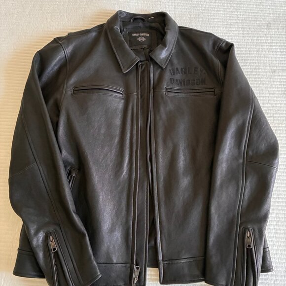 Harley-Davidson Leather Jacket (Road Rocker), New, Size L - Picture 5 of 7